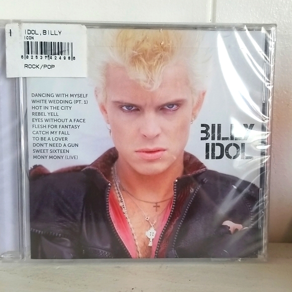 Billy Idol Icon audio CD brand new factory sealed - Picture 2 of 5